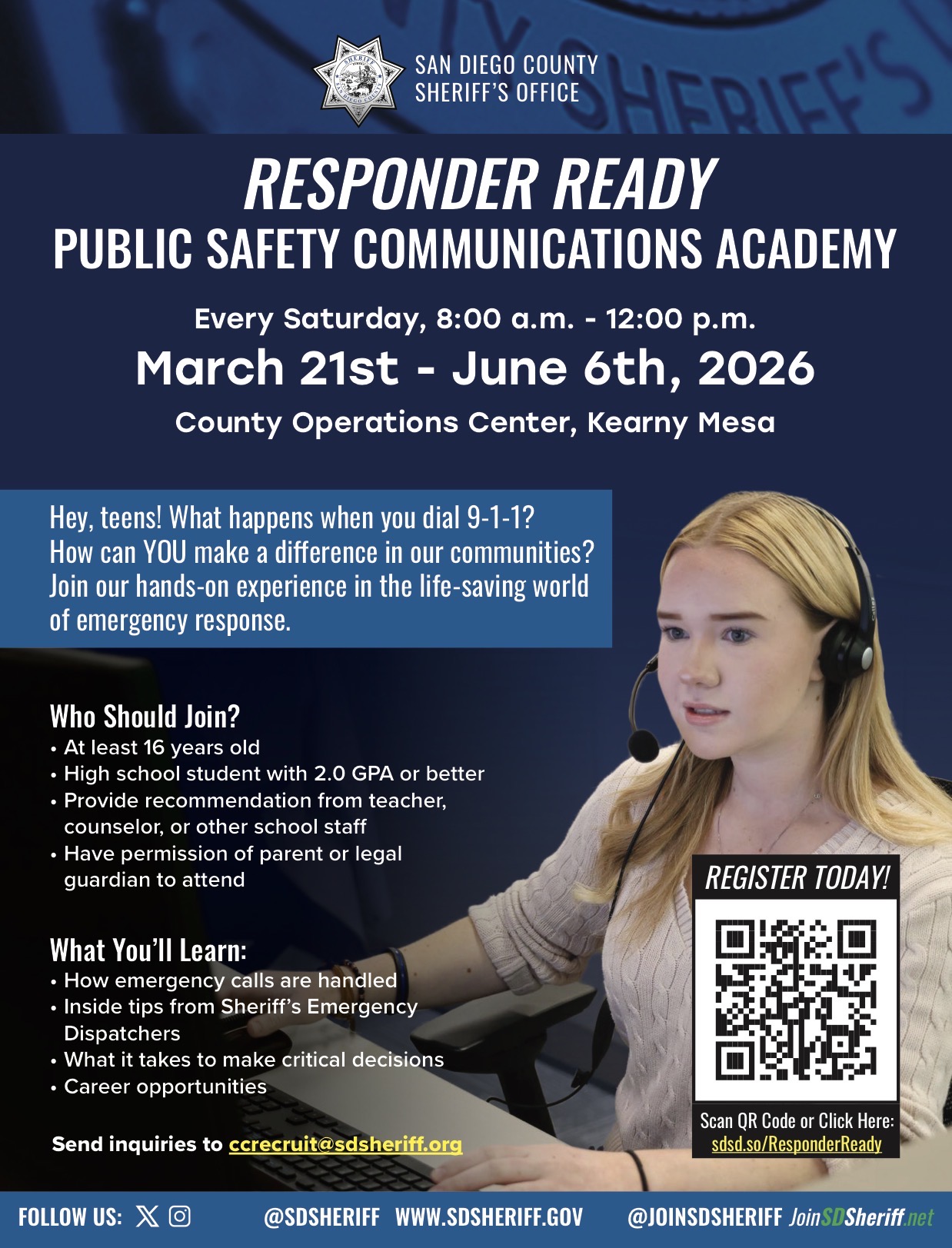 Responder Ready – Public Safety Communications Academy