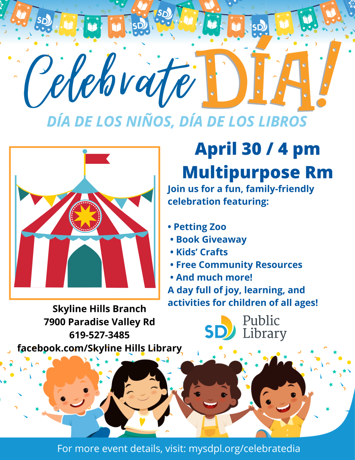 Celebrate Día! Día de los Niños, Día de los Libros