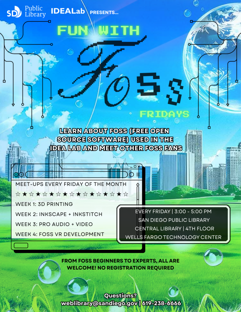 Fun with FOSS (Free Open Source Software)