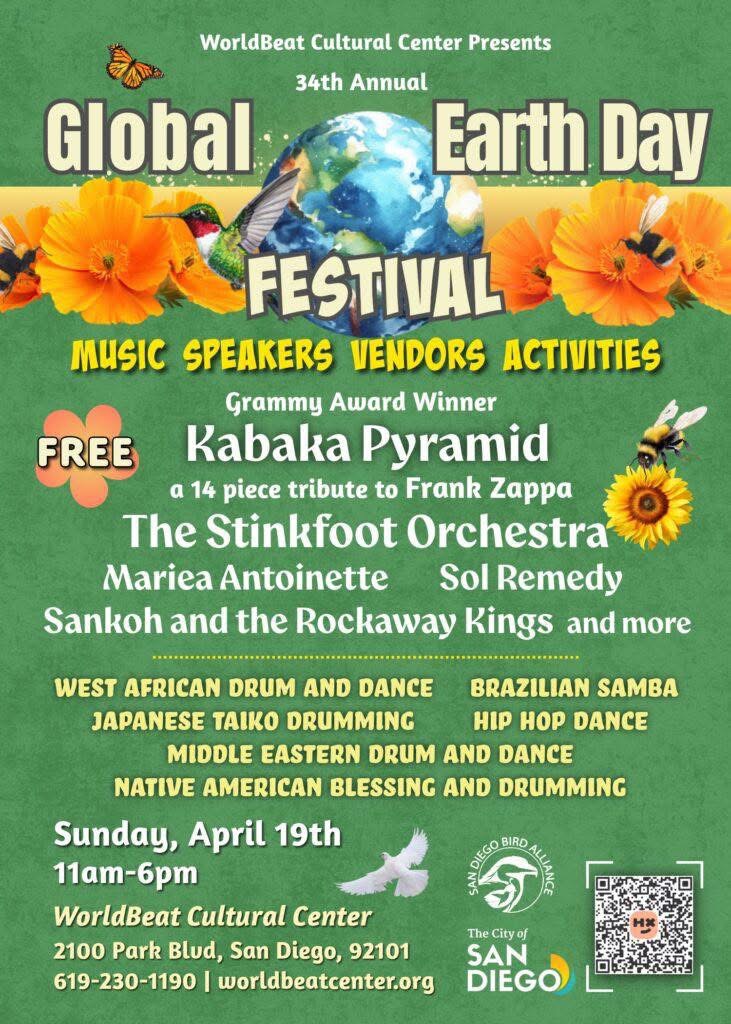 WorldBeat Center’s 34th Annual Global Earth Day Festival