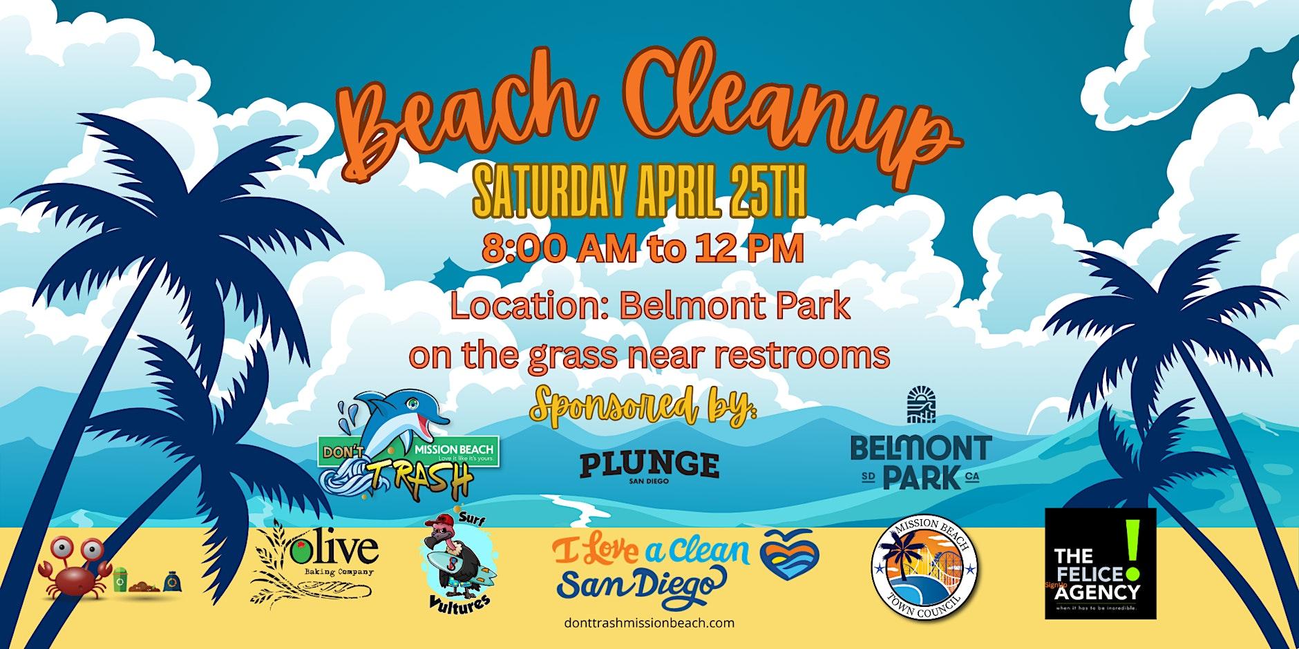 Beach Cleanup in Mission Beach