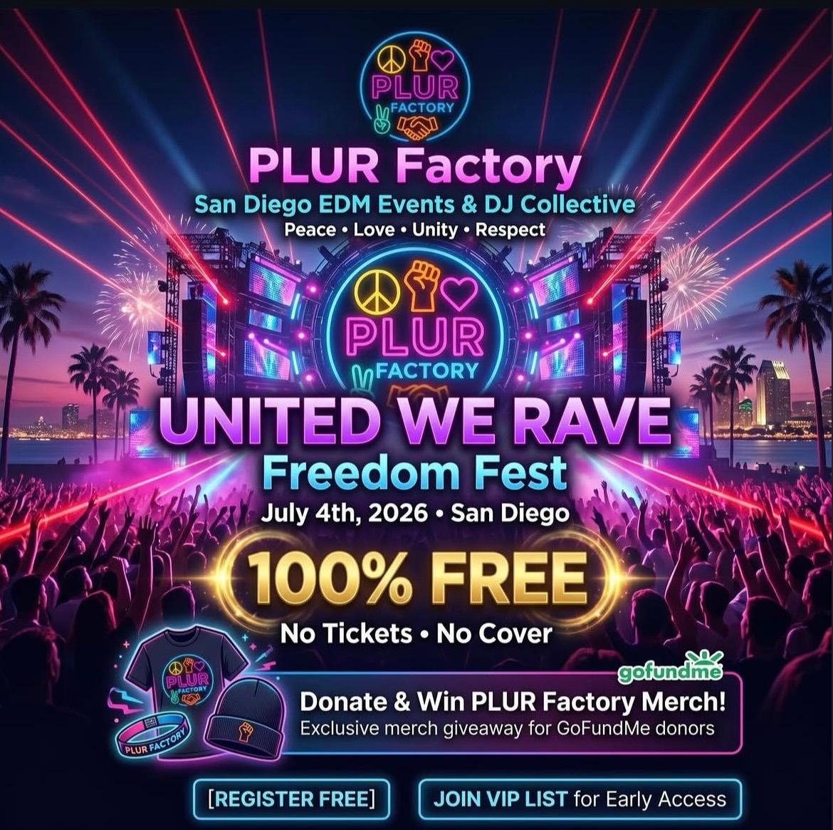 United We Rave: 4th of July Music Festival event photo
