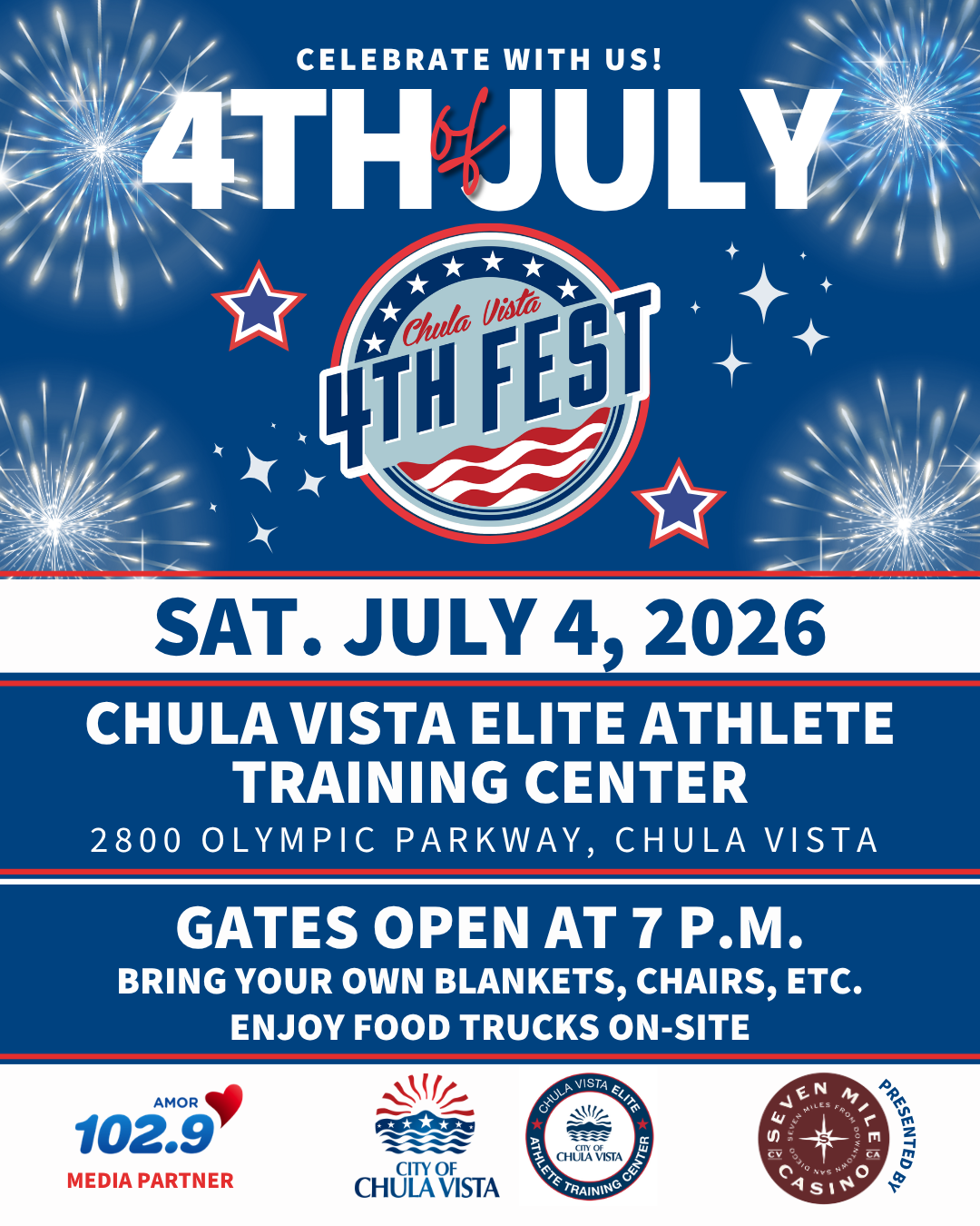 Chula Vista Fourth Fest – Independence Day Fireworks Celebration event photo