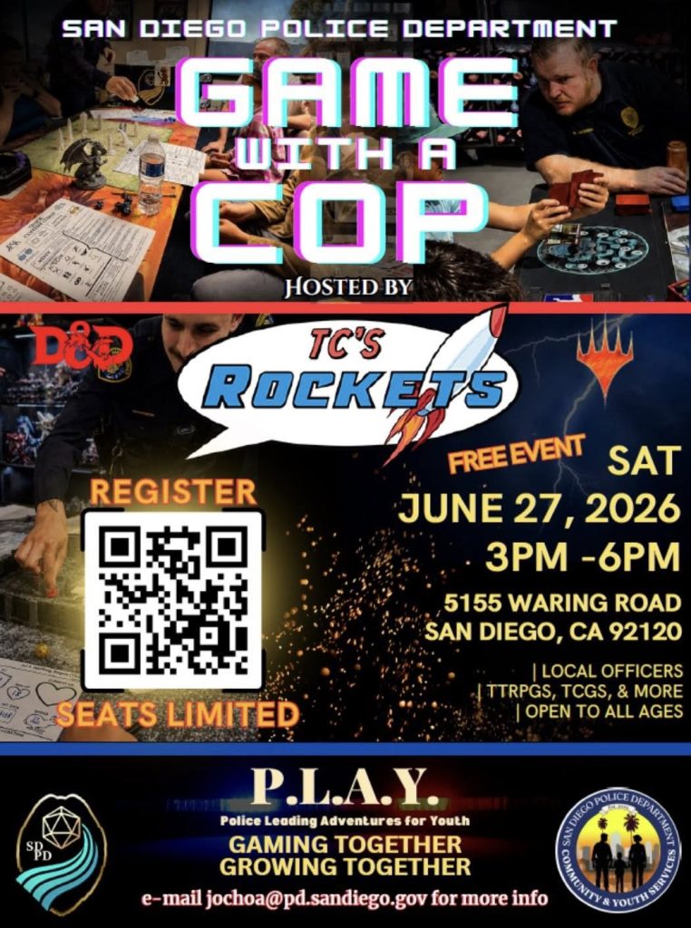 SDPD Game with a Cop event photo