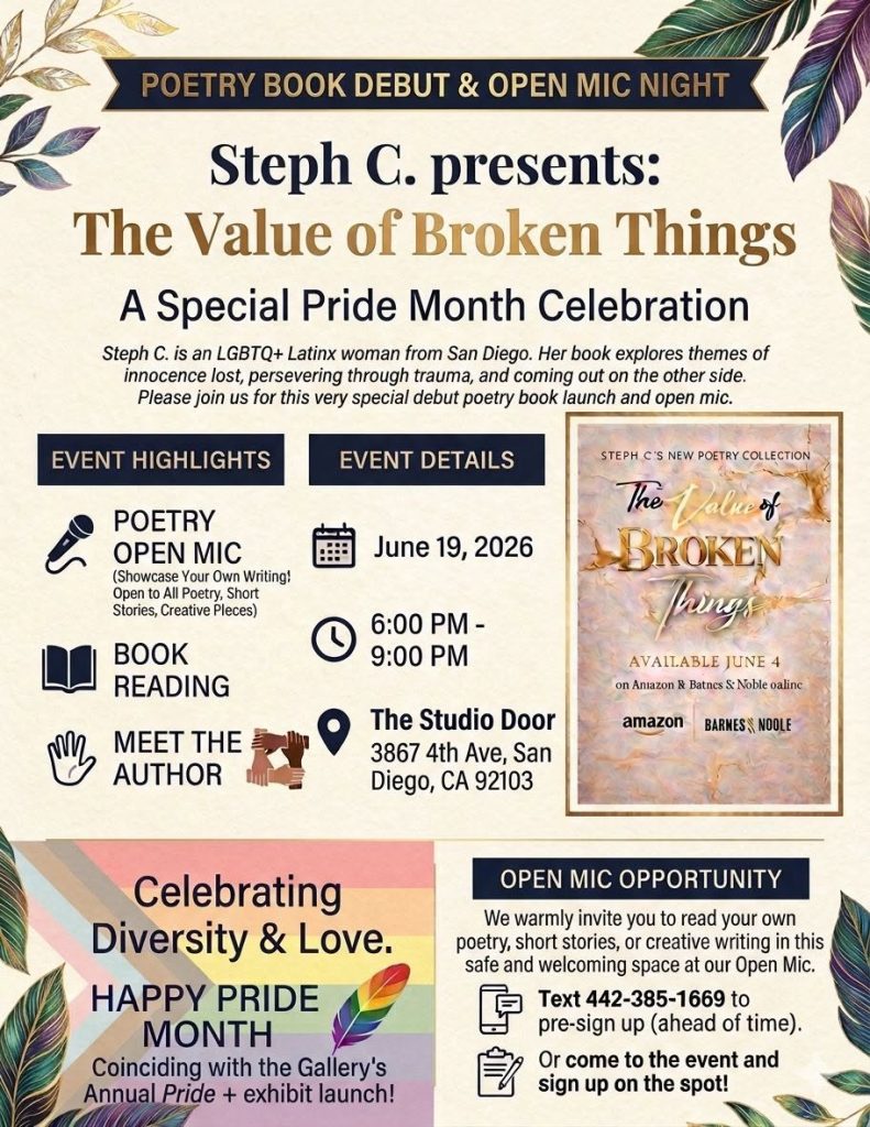 Poetry Book Debut & Open Mic Night event photo