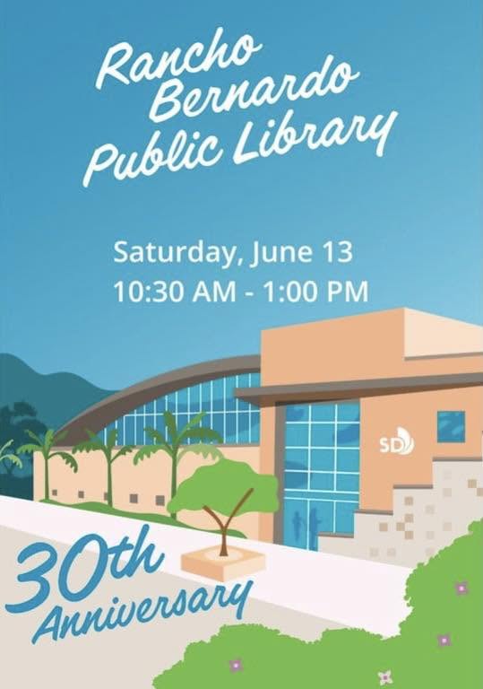 Rancho Bernardo Public Library – 30th Anniversary Celebration event photo