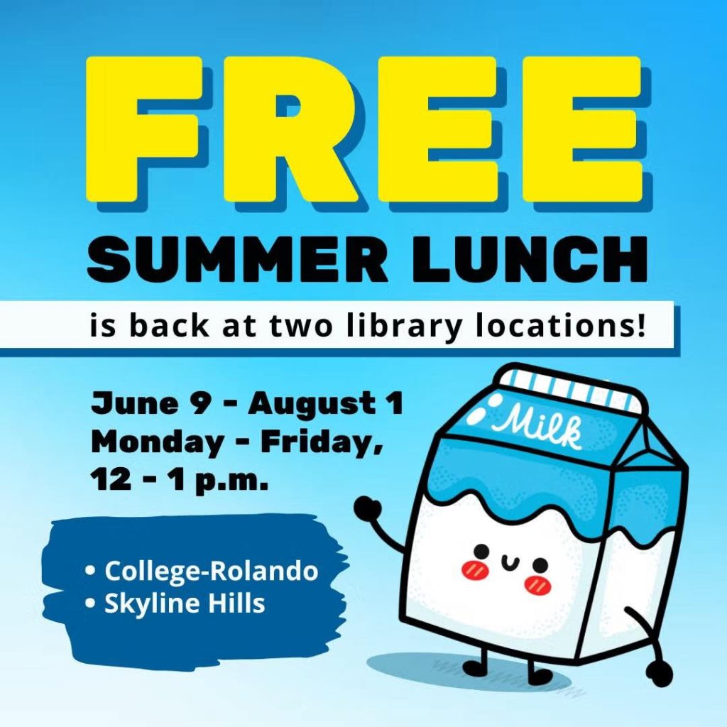 Free Summer Lunch for Youth