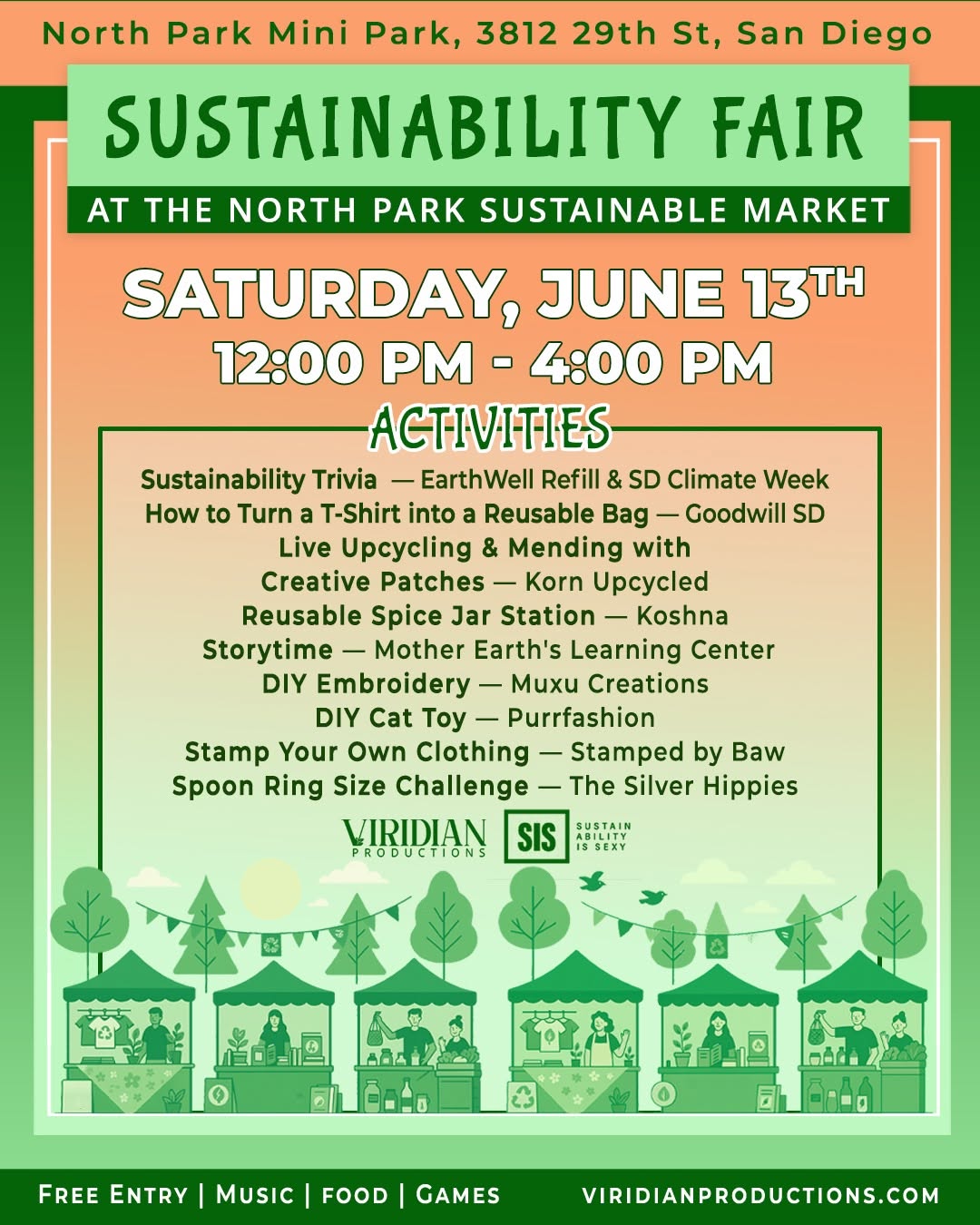 North Park Sustainability Fair event photo