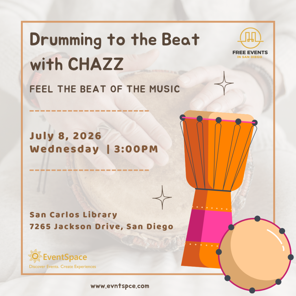 Drumming to the Beat, with CHAZZ