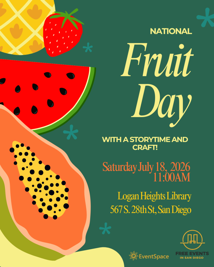 Celebrating National Tropical Fruit Day with a Storytime and Craft!