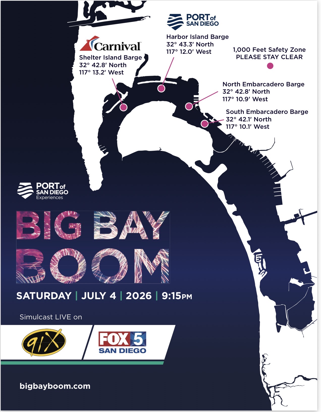Port of San Diego Big Bay Boom event photo