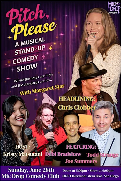 Pitch, Please: A Musical Stand-Up Comedy Show event photo