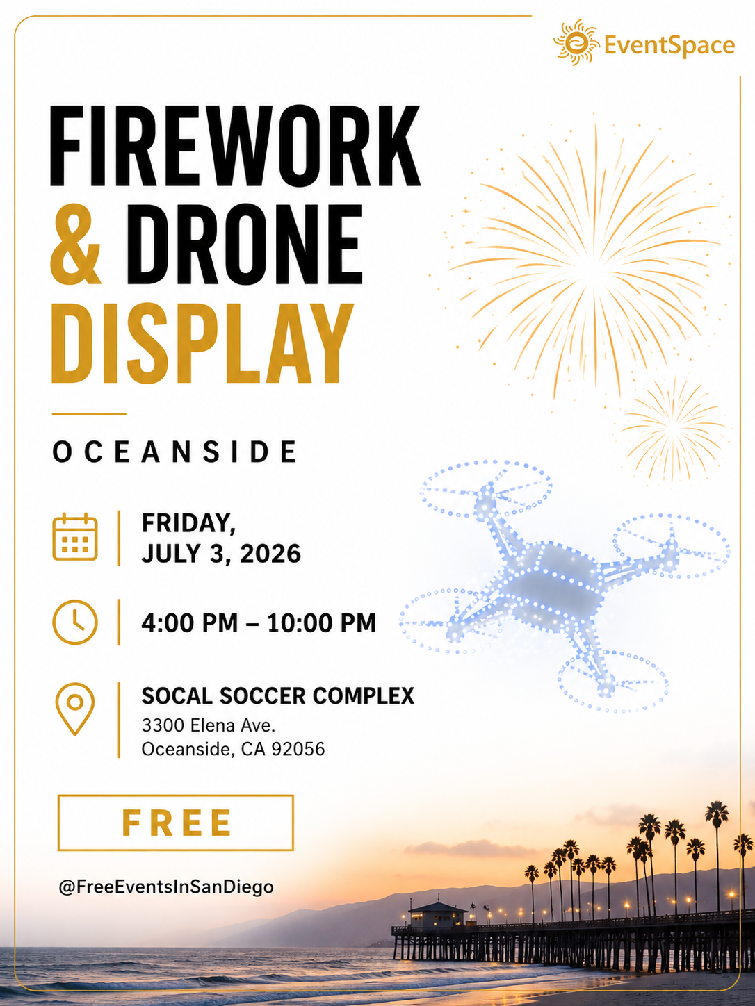 Firework & Drone Display event photo