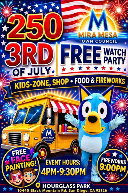 Mira Mesa Independence Day Celebration 2026 event photo