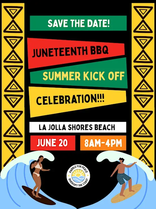 6th Annual Juneteenth at the Beach x Paddle for Peace event photo