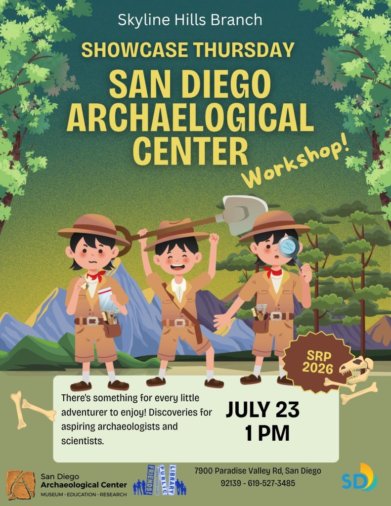 FREE Summer Lunch! & The San Diego Archaeological Center event photo