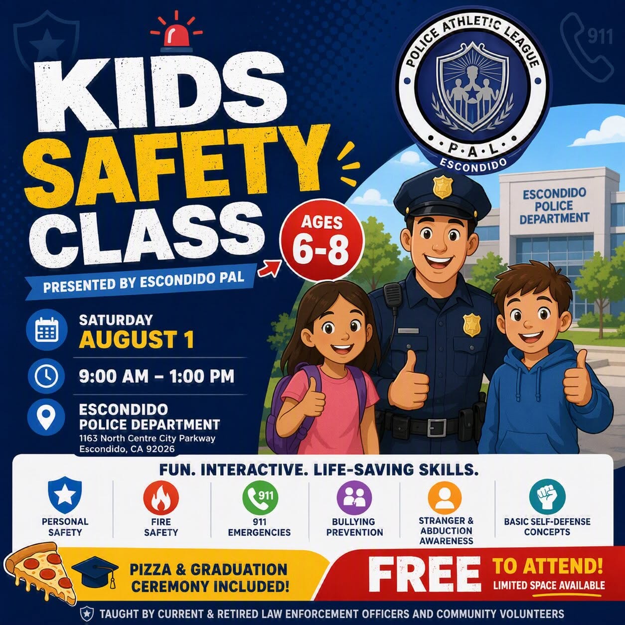 FREE Kids Safety Class! event photo