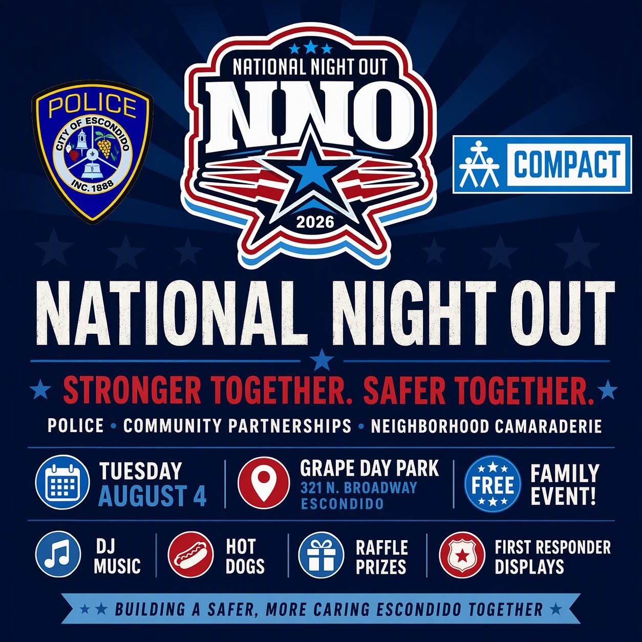 National Night Out – Escondido event photo
