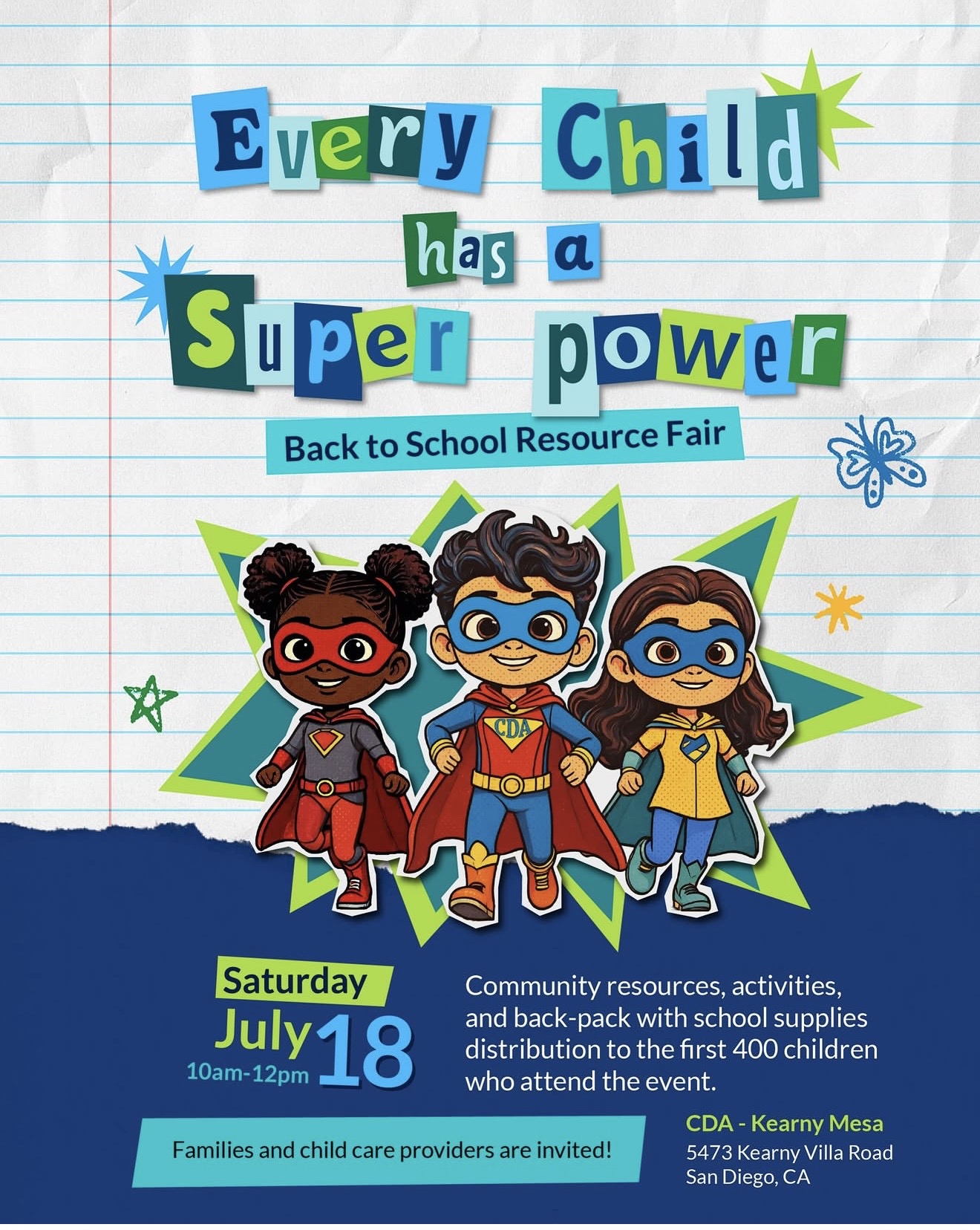 CDA Kearny Mesa Resource Fair
