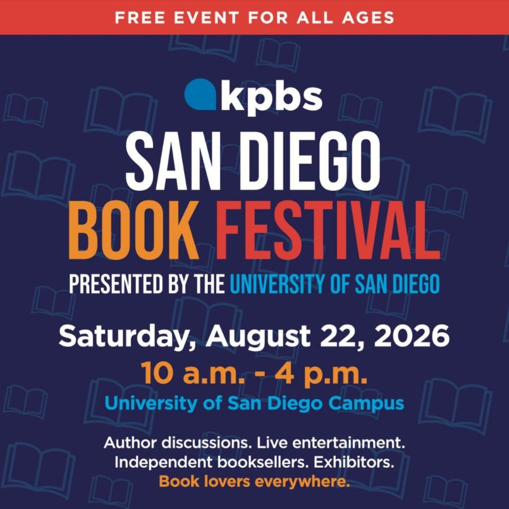 KPBS San Diego Book Festival event photo