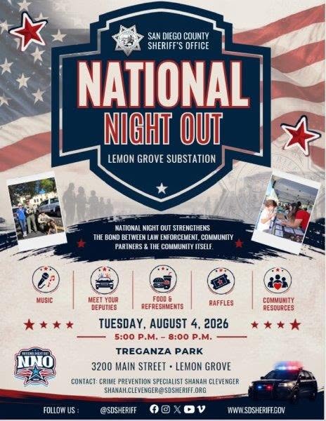 National Night Out – Lemon Grove event photo