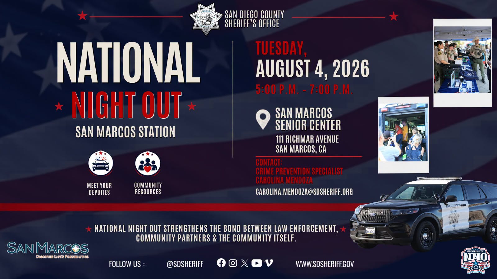 National Night Out – San Marcos event photo