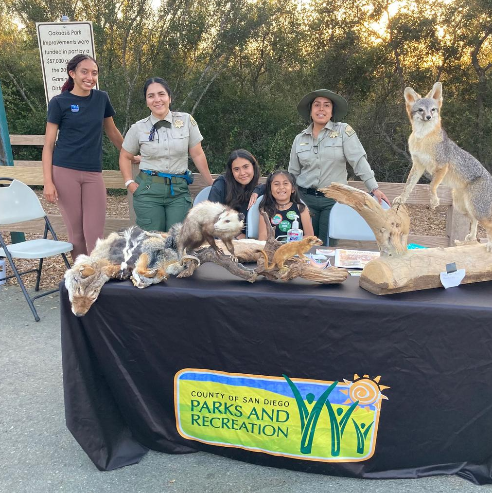 Discovery Table at Ramona Grasslands event photo