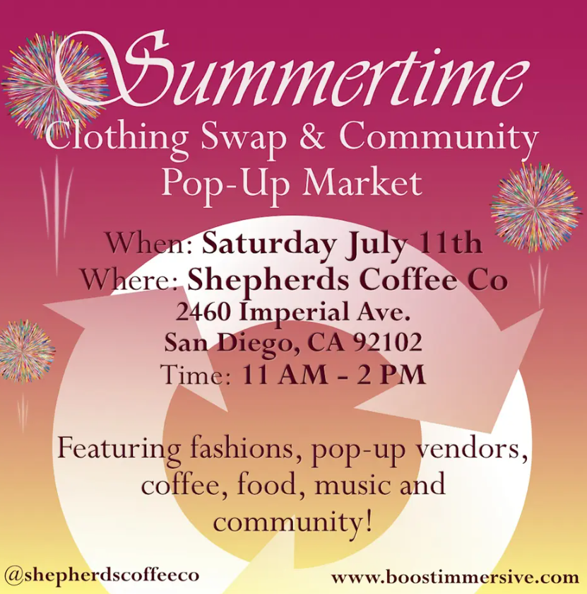 Summertime Clothing Swap & Community Pop-Up