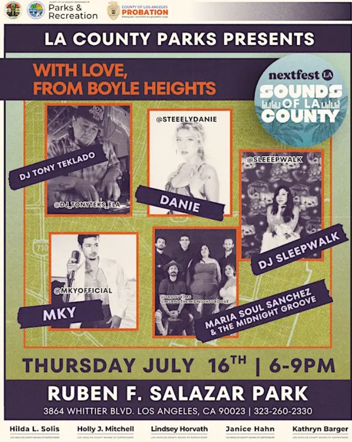 Sounds of LA County – Ruben F. Salazar Park