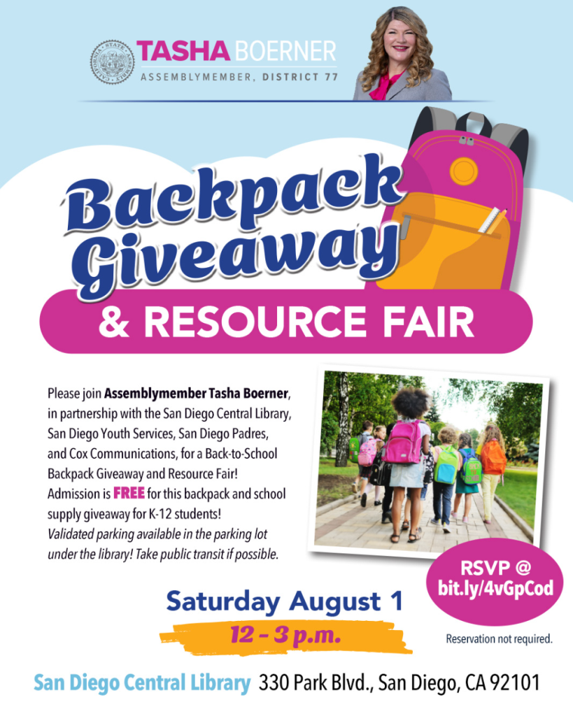 Back-to-School Backpack Giveaway and Resource Fair