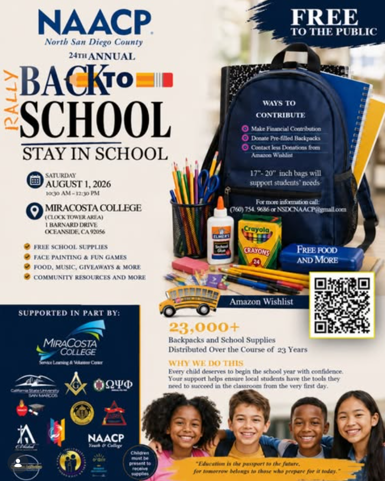 NAACP’s 24th Annual Back 2 School Stay in School Rally