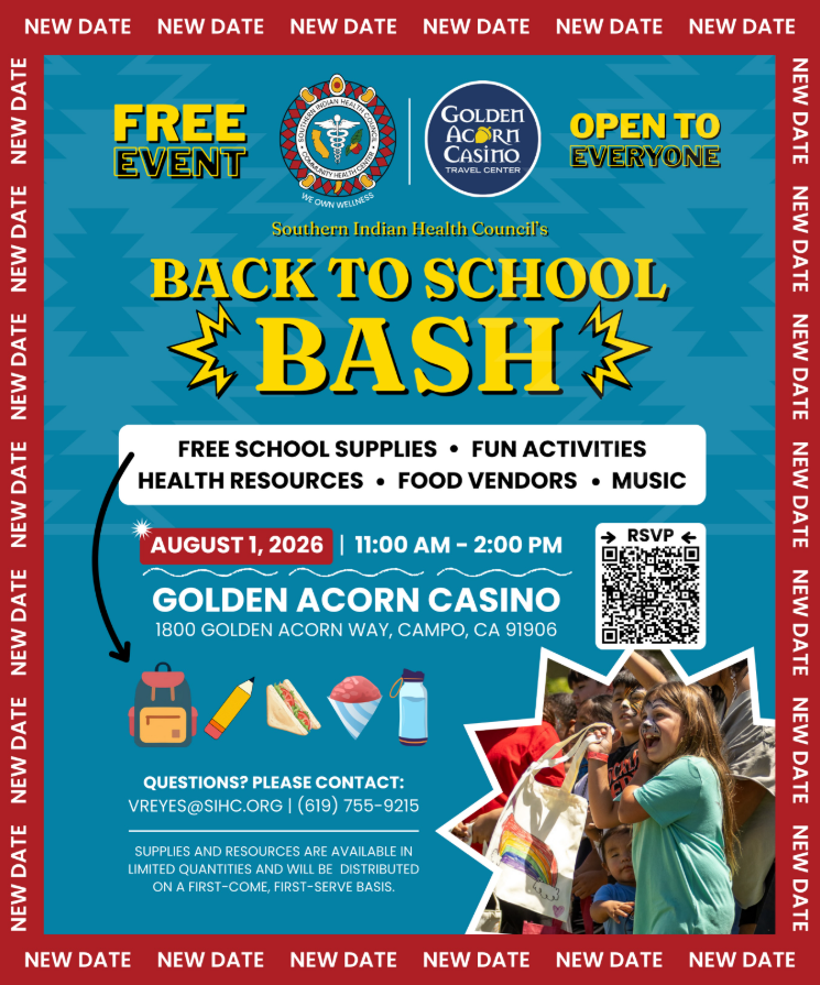 Southern Indian Health Council – Back to School Bash