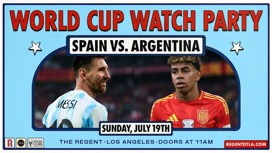 World Cup Watch Party: Spain v Argentina – FINAL