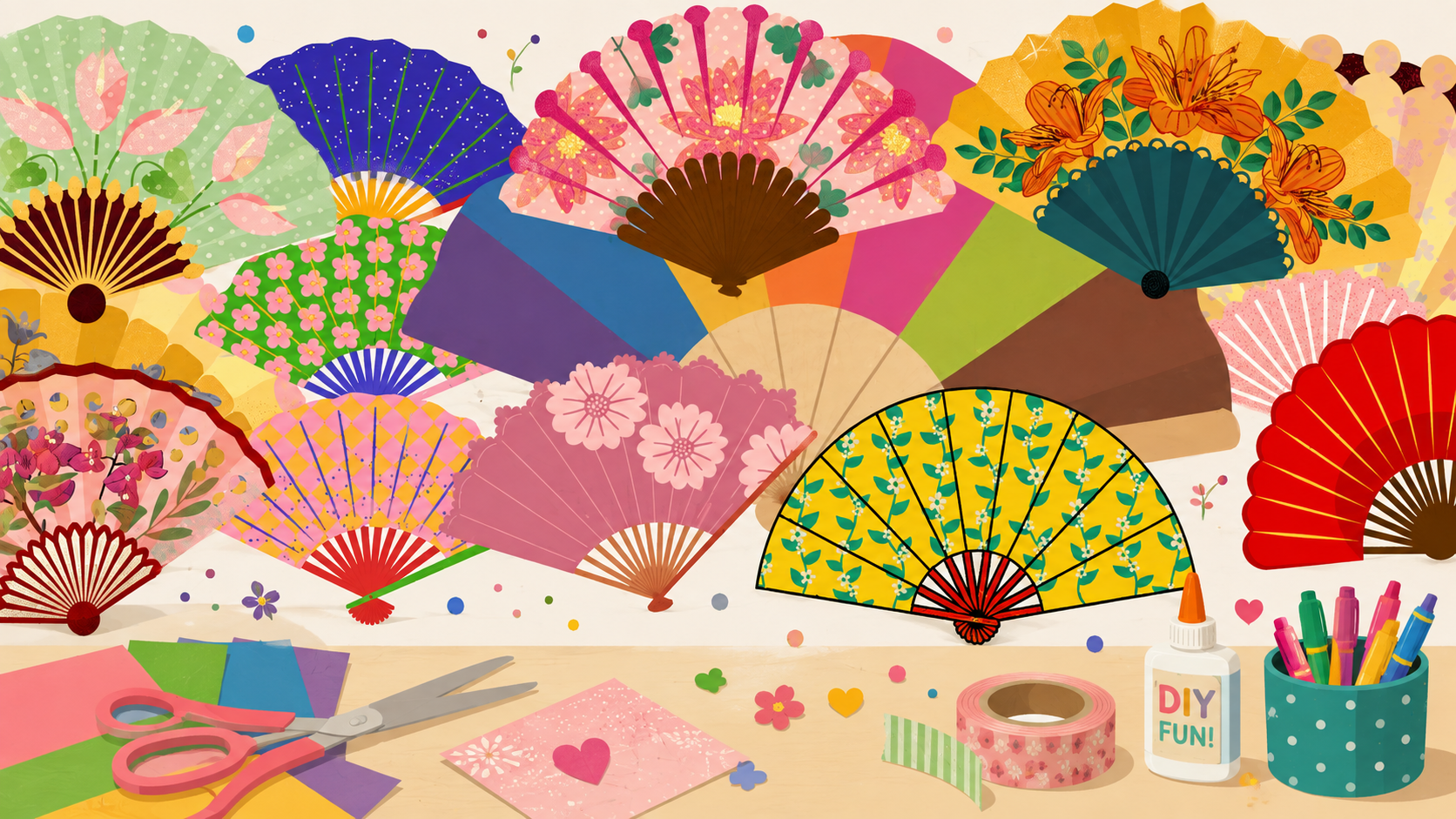CraftWorks: DIY Clack Fan event photo