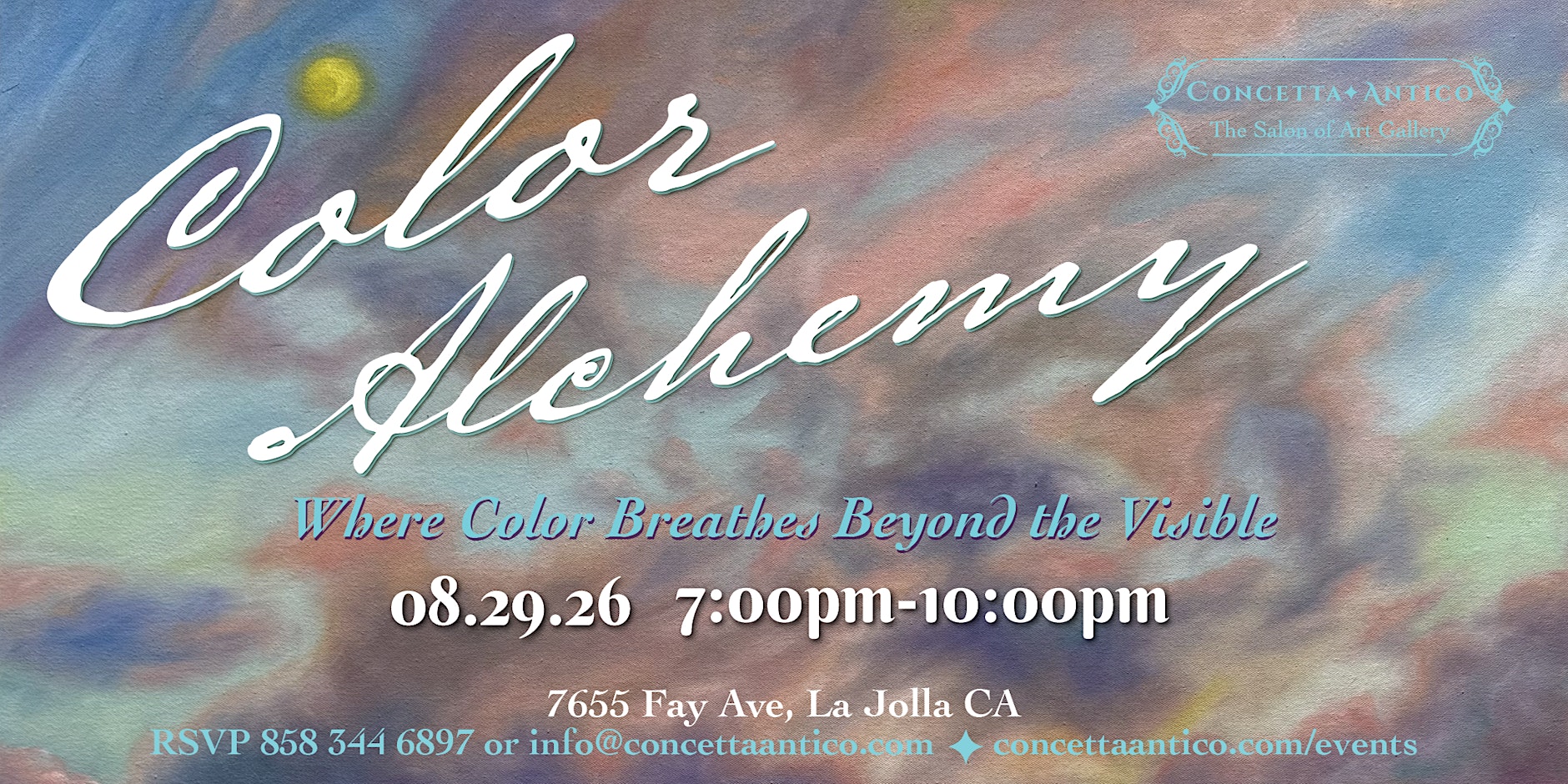 COLOR ALCHEMY – See Colors That Were Invisible To You Before… event photo