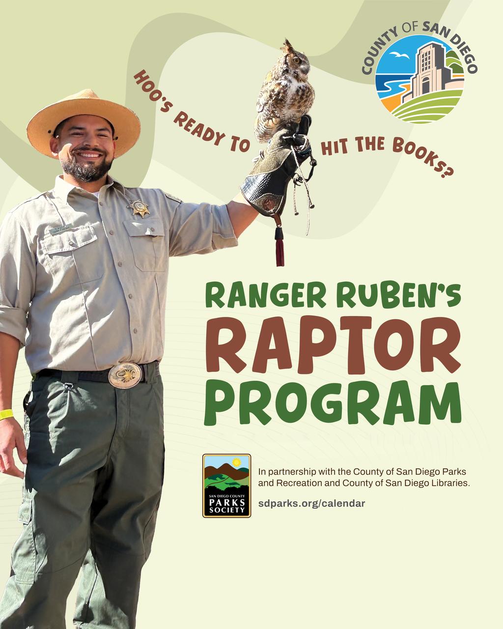 Ranger Ruben’s Raptor Program event photo