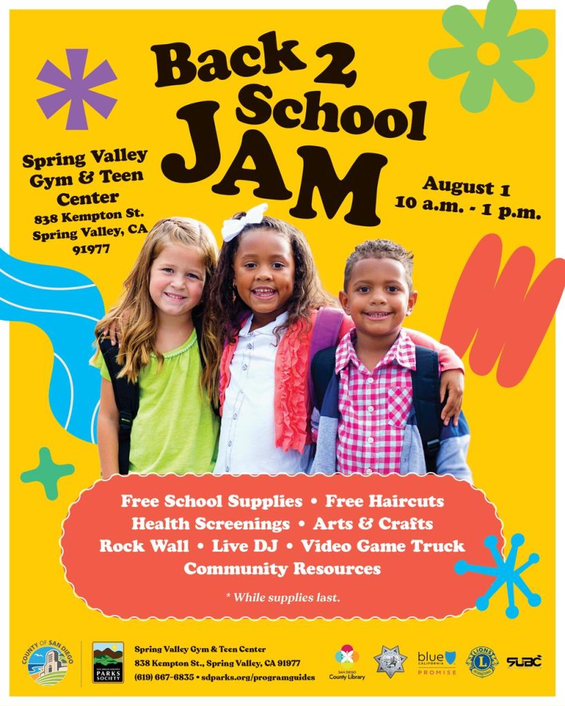 Back 2 School Jam – Spring Valley