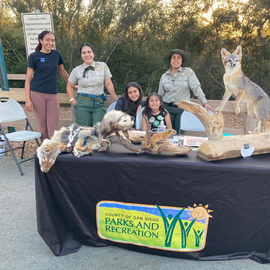 Discovery Table at Ramona Grasslands event photo