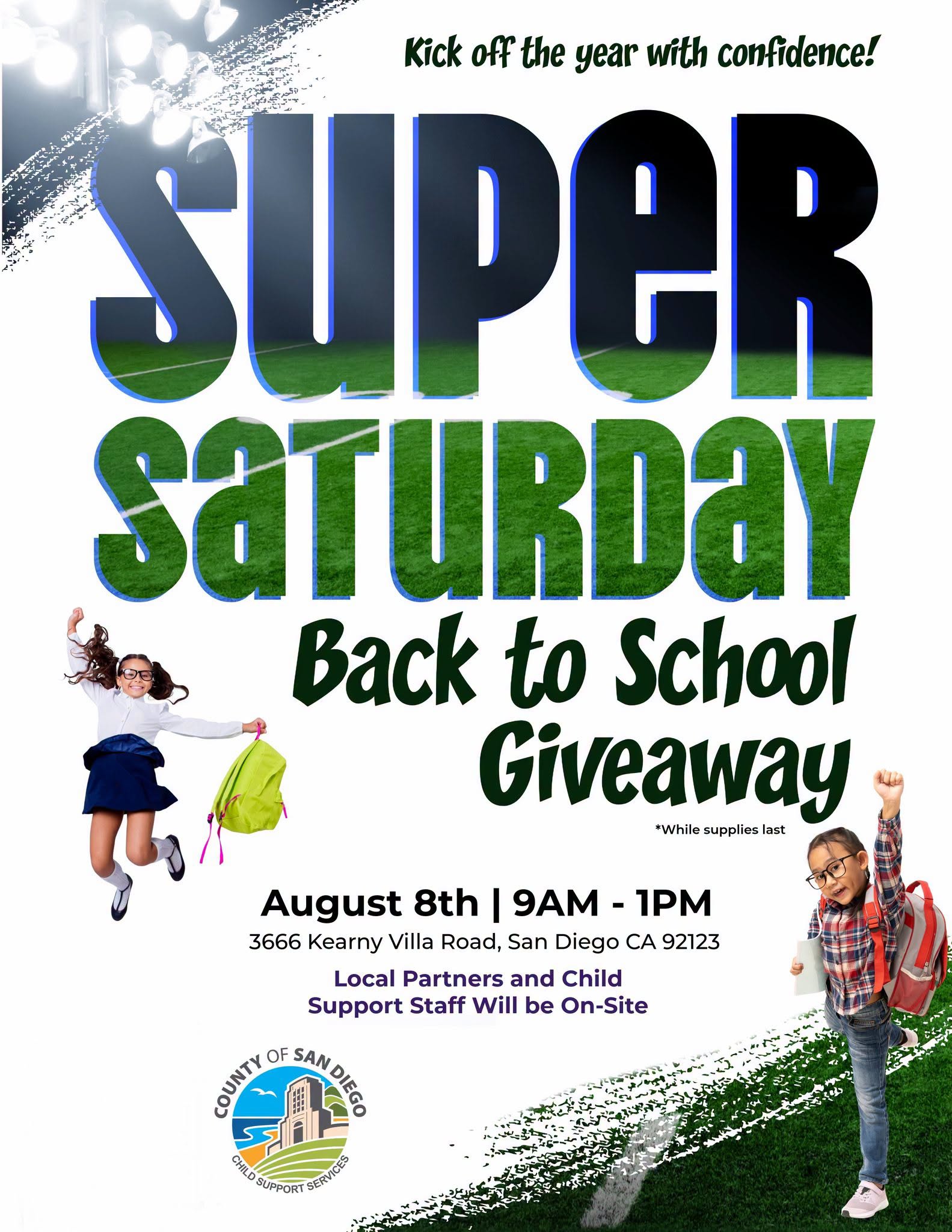 Super Saturday – Back to School Giveaway event photo