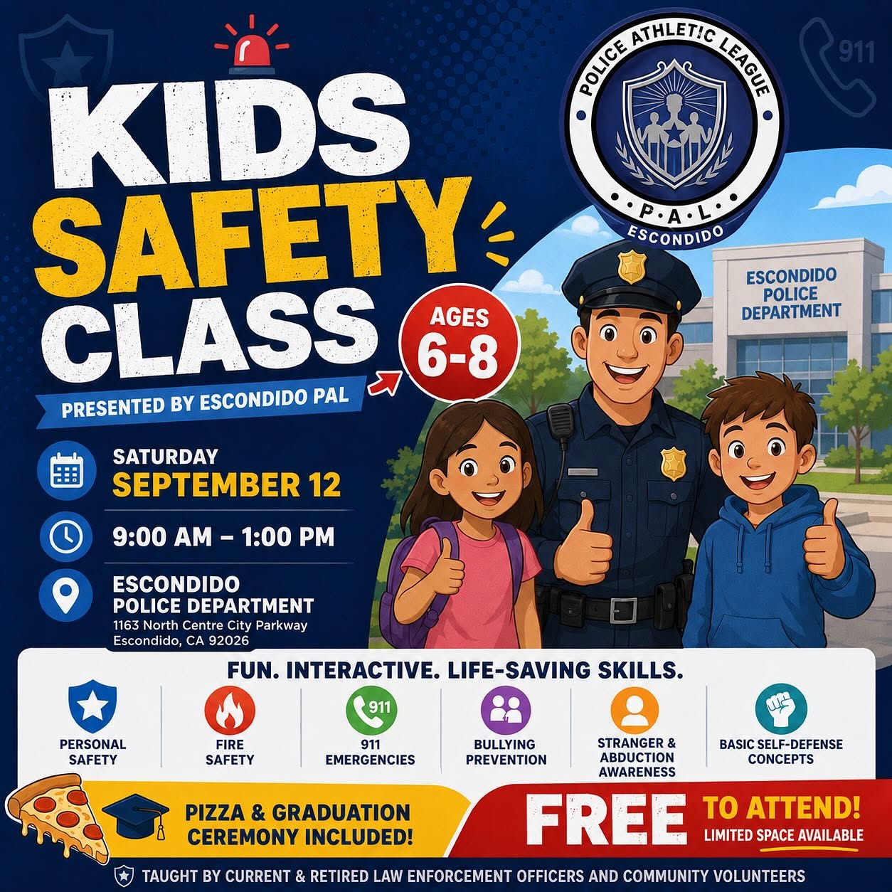 KIDS SAFETY CLASS! event photo