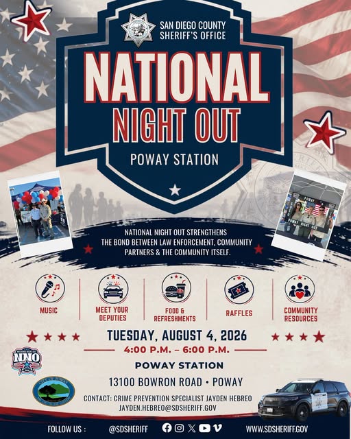 National Night Out – Poway