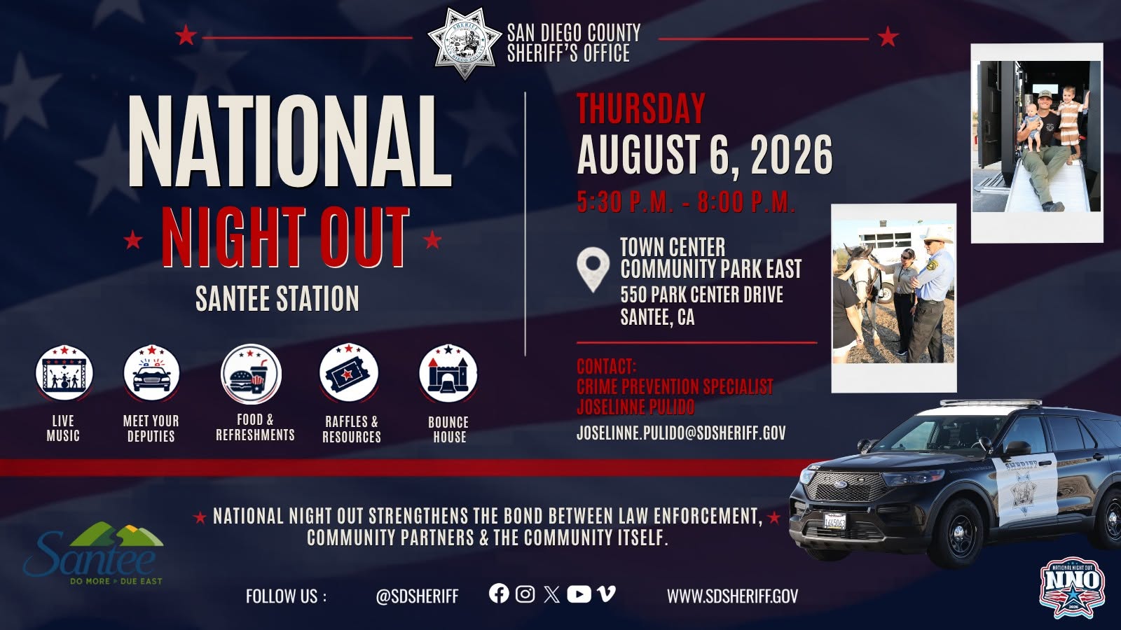 National Night Out – Santee event photo