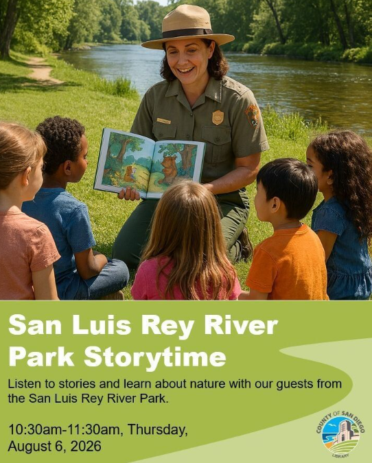 San Luis Rey River Park Storytime