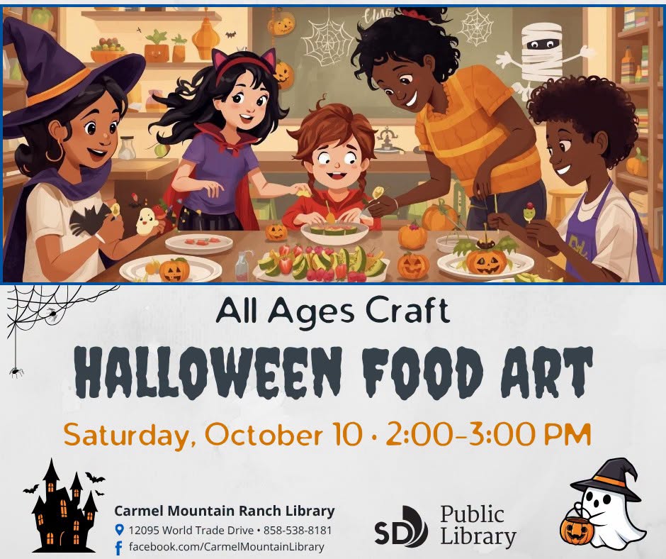 All Ages Craft: Halloween Food Art