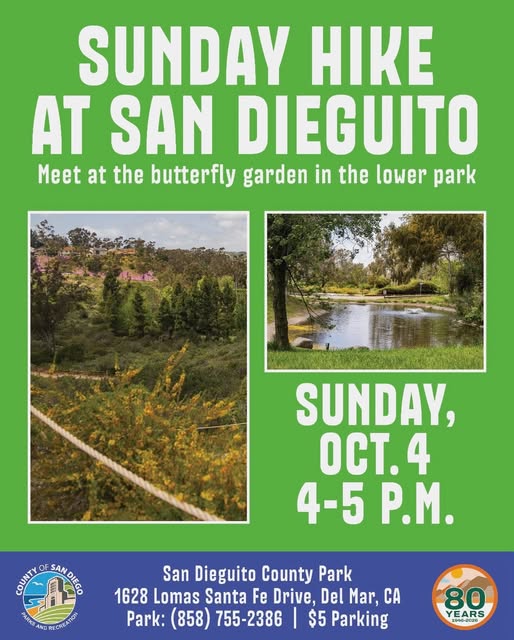 Sunday Hike at San Dieguito