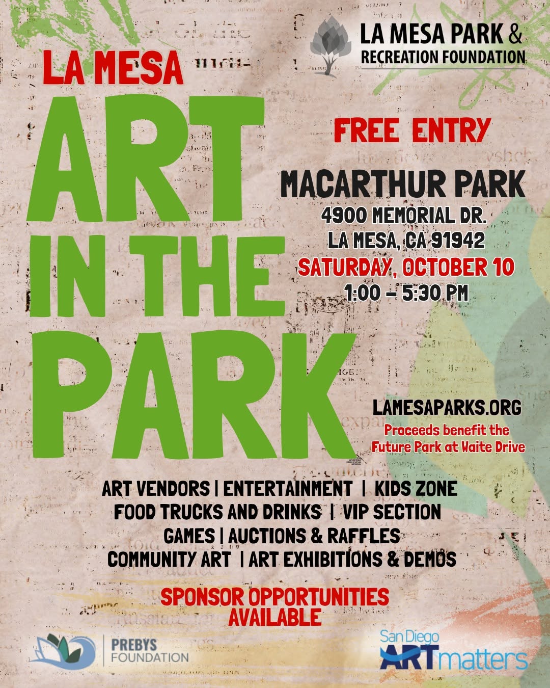 Art in the Park event photo