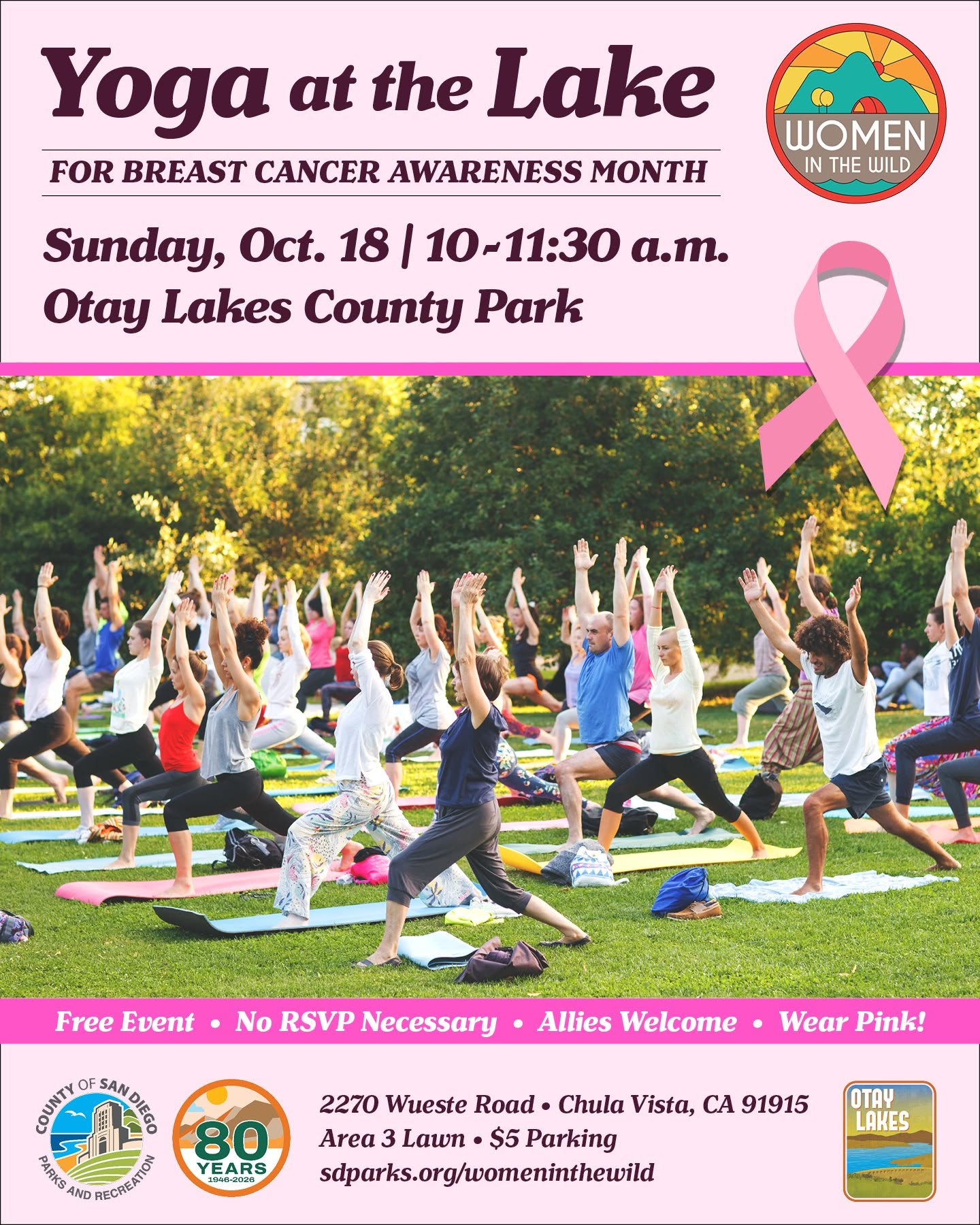 Yoga by the Lake with Women in the Wild