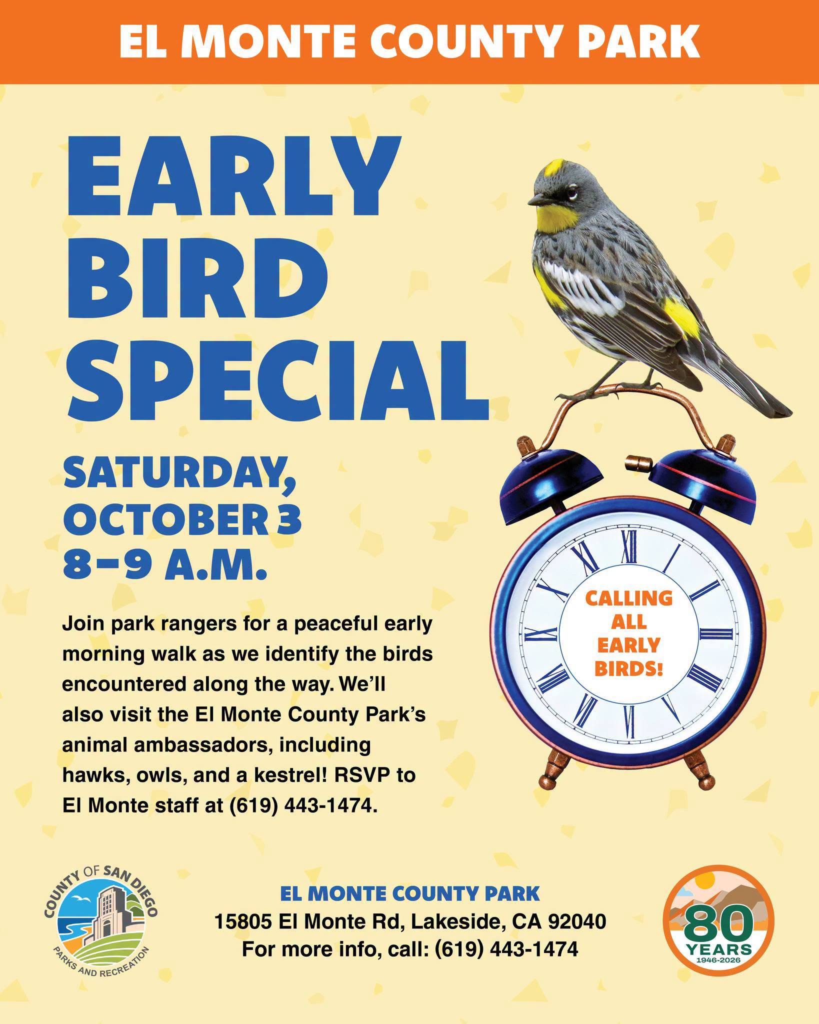 Early Bird Special event photo