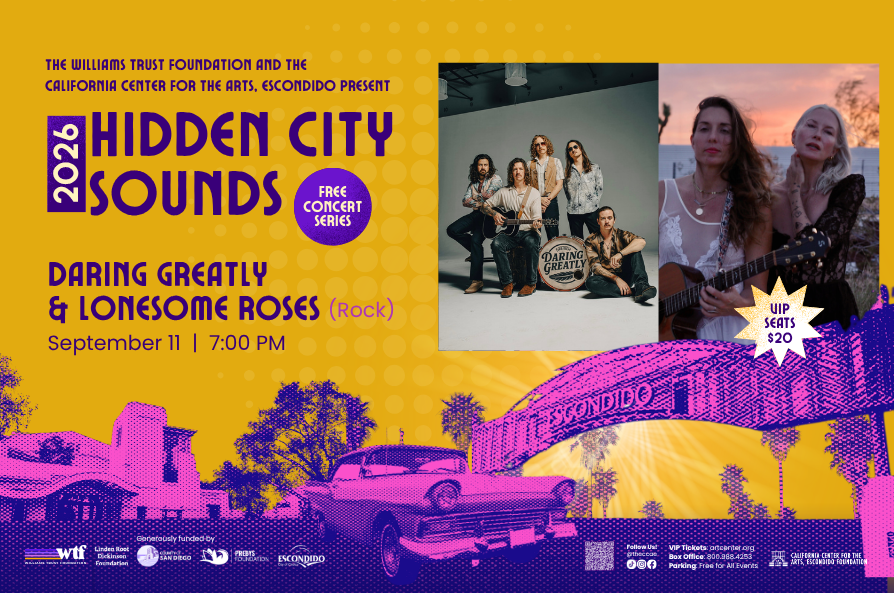 Hidden City Sounds: Daring Greatly with Special Guests Lonesome Roses