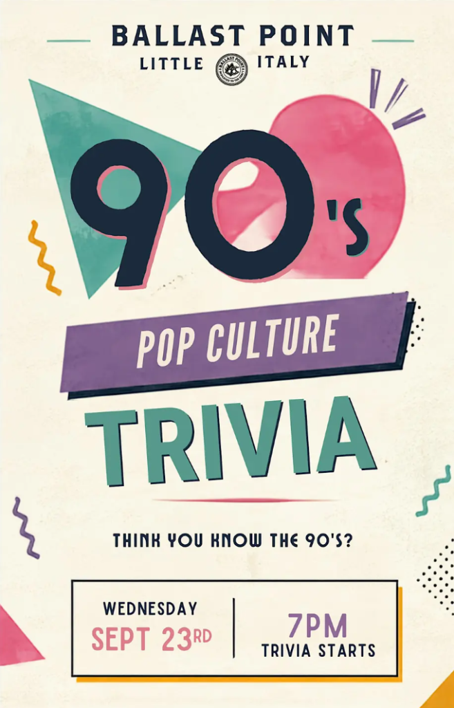 90’s Pop Culture Twisted Trivia event photo